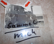 altes Foto Dampflok Kleinbahn Maffei DW AG Waldeisenbahn ?