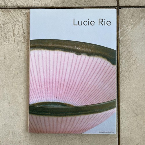 Lucy rie ceramics book - rie,