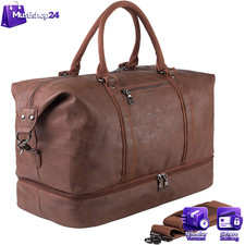 Reisetasche segeltuch leder - reisetasche,