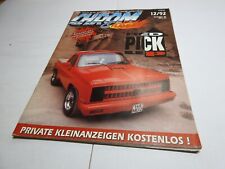 außergewöhnliche Fahrzeuge Chrom & Flammen     12/1992    Red Pick up