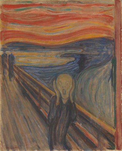 The scream edvard munch 1893 - the,