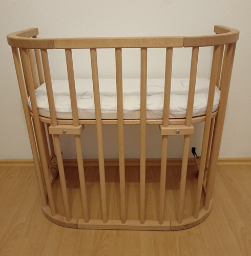 Baby beistellbett aus holz - beistellbett,