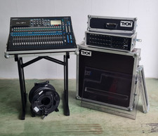 Allen & Heath QU-24 + Stagebox + Kabeltrommel + Ständer + Decksaver + Cases