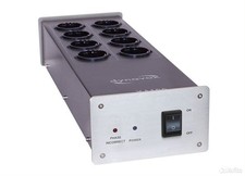 Dynavox HiFi-Steckdosenleiste X4100S Steckdose Leiste Mehrfachstecker Silber