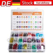 300 Sicherungen Set Auto Sicherung Sortiment Klinge Sicherung für Auto Lkw Kfz