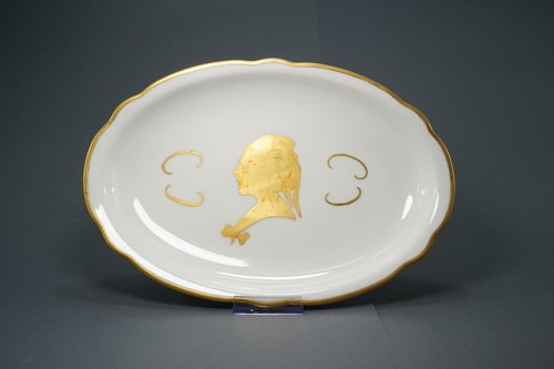 Servierplatte oval