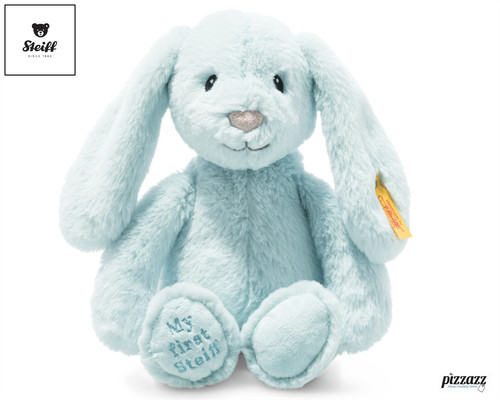 Steiff hase stofftier blau - hase,