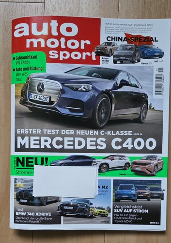 Auto motor und sport heft - motor,