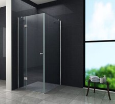 Duschkabine NOVUM Eckig Eckdusche Duschabtrennung 8 mm Glas Eckeinstieg Dusche
