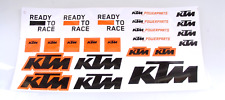 79608978100  KTM  Universal  Aufkleber / Sticker Set Bogen49x23cm LC4 EXC SX