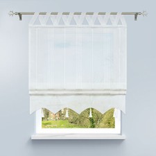 Raffrollo mit Schlaufen