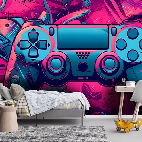 Gamer schlafzimmer tapete - gamer,