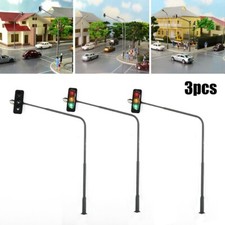 Spur H0 Modell Ampel 3 Stk