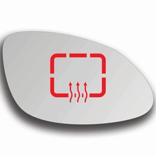 Spiegelglas Rechts Beheizbar