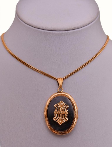 Medaillon foto anhänger14k - medaillon,
