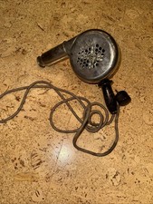 N  A M  Vintage Föhn Haartrockner Haarföhn funktioniert  1950 alter Föhn Metall