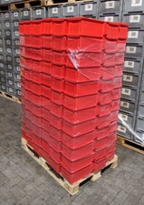 Sichtlagerkiste SSI Schäfer LF 321 - 350x220x200 mm - gebraucht ROT