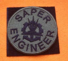 ENGINEER PATCH Polnische Armee SAPER Waldtarn MINE Special Force GROM
