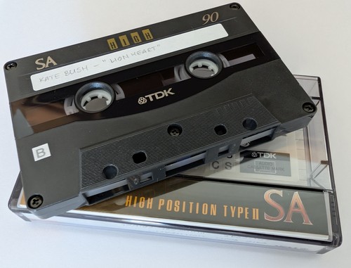 Audiokassette tdk high - audiokassette,