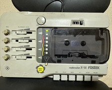 Fostex X-14 Multitracker 4-Spur integrierter Mixer und Kondensatormikrofon