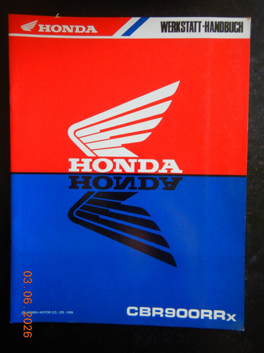 Werkstatthandbuch honda cbr900 - werkstatthandbuch,