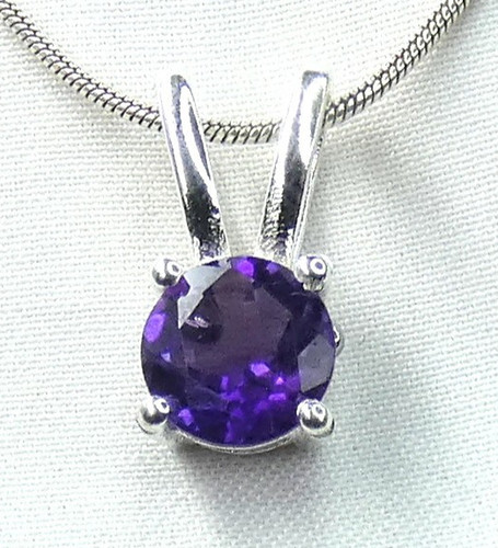 Zarter amethyst anhänger - 💜,
