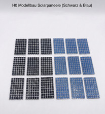 10xPV Solarpanel 13x20mm H0