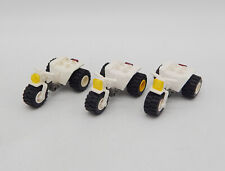 3x Lego Zubehör Motorrad Trike - weiß