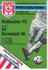 II. BL 91/92 Hallescher FC -