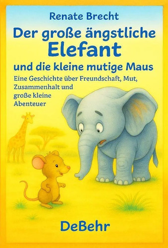 Der große ängstliche elefant - ängstliche,