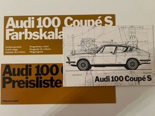 Audi 100 Coupe S Prospekt