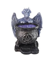 Drachen Figur mit Hexenkessel