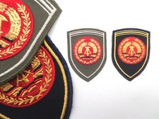 2 DDR AufnäherAbzeichen Patch Fähnrich (für Uniform NVA Stasi MfS Volksmarine )