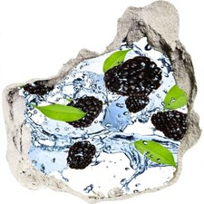 Brombeeren und Wasser 125x125