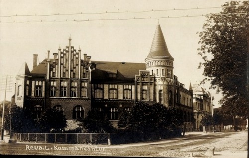 Reval estland kommandatur - ak,