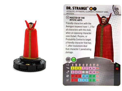 Heroclix 001 strange - dr.,