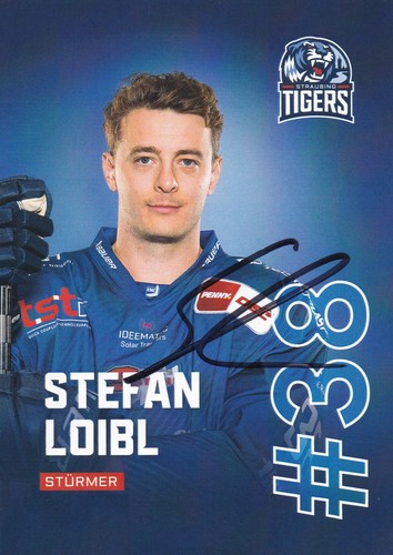 Autogrammkarte stefan loibl - stefan,