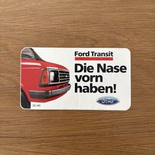Vintage FORD Transit Aufkleber 80er Jahre Werbung Oldtimer Youngtimer Tuning