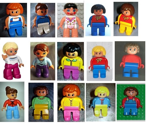 Lego duplo figur - figuren, frau
