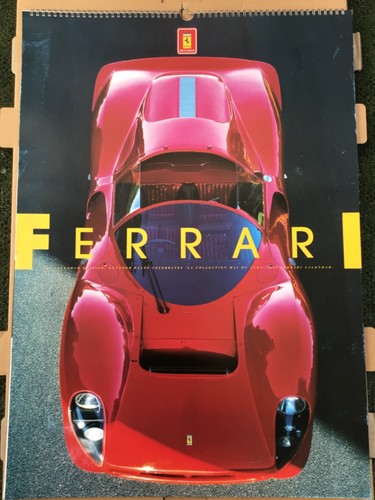 Ferrari kalender original - ferrari, kalender,original