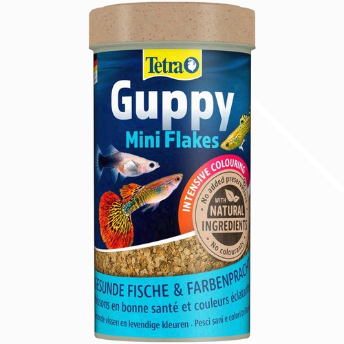 Guppy mini flakes fischfutter - flakes,