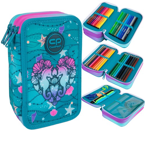 Federmappe fach federtasche - federmappe, 3-fach