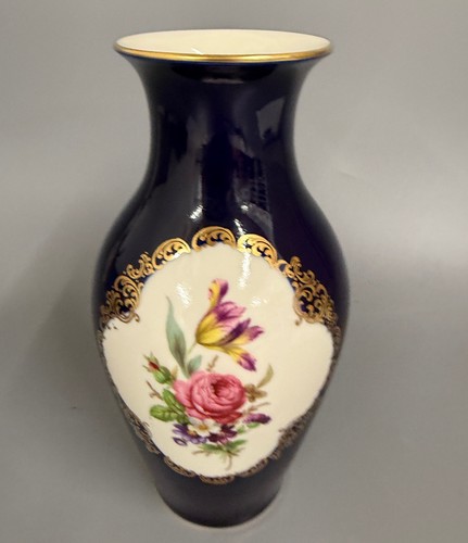 Vase lindner blumendekor - vase,