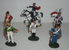 DEL PRADO / NAPOLEONISCHE KRIEGE / 6 versch. FIGUREN SOLDATEN / #242#