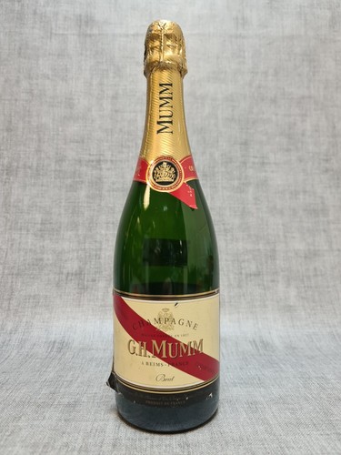 Mumm dummy champagner leere - champagner,