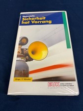 VHS-Video -Sicherheit hat Vorrang - DB -VHS Casette- Länge 17 Minuten - Original