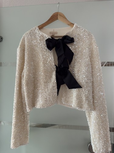 Paillettenjacke mit - h&m,