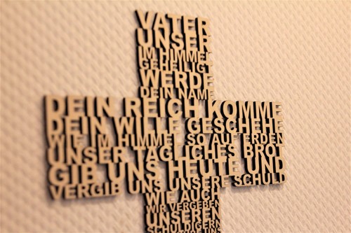 Vater unser gebet holz - gebet,