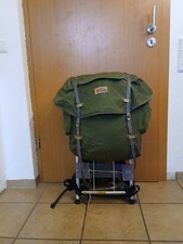schwedischer Fjällräven Gestellrucksack mit Alu-Rahmen+Beckengurt+Schneeschürzen