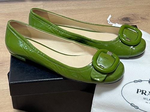 Ballerinas prada lackleder - ballerinas,